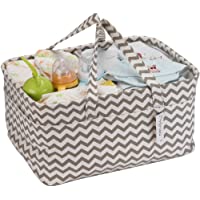 Los mejores  - Hinwo - Cesta para pañales de bebé- 3 compartimentos- organizador portátil para el coche- cesta de regalo para recién…